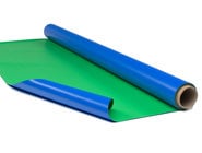 Rosco CHROMA-FLOOR-BOLT Chroma Floor Blue/Green Studio Floor, 63" x 131.3 ft Bolt