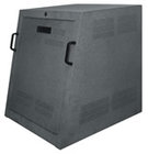 Middle Atlantic Products ISRK-12GY 15-Space Rack/Desk (12-Space Sloped Rack with Door, Under Desk, Mobile Presentation Rack)