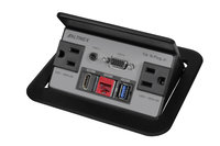 Altinex TNP329 Tilt 'N Plug Pre-Configured Hybrid Interconnect Box