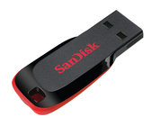 SanDisk SDCZ50-064G-A46 Cruzer Blade USB Flash Drive with 64GB Storage Capacity