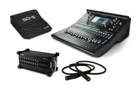 Allen & Heath SQ-5-STARTER-PACK-K Digital Mixer Bundle with Stagebox, Cover and Cat6 Cable