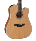 Takamine GD20CE-NS G20 Series Dreadnought Cutaway Acoustic Electric Guitar, Natural Satin