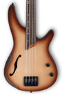 Ibanez SRH500F-NNF SR Bass Workshop 4 String Fretless Electric Bass - Natural Browned Burst Flat
