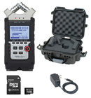 Zoom H4n Pro Portable Audio Recording Bundle, Audio Recorders