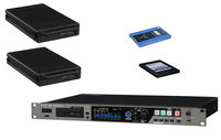 Tascam DA-6400DP-SSDPK1-K DA-6400DP Recorder Bundle with extra 240GB SSD and AK-CC25 Drive Case