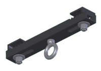 ATM BC12-17 Channel Style 12"-17" Beam Clamp with 1 Off-Set Suspension Point