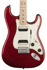 Squier STRAT-CONTEMP-HH Contemporary Stratocaster HH Electric Guitar with Maple Fingerboard