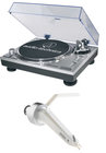 Audio-Technica ATLP120-USB-PK1-K Professional Turntable Bundle with Ortofon Cartridge