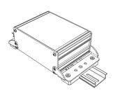 Interactive Technologies AX-BR-HDK Horizontal DIN Rail Kit for CueServer 2 Mini