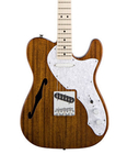 Squier (Fender) Classic Vibe Thinline Telecaster Electric Guitar, Natural Maple