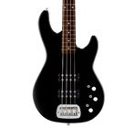 G&L Guitars L-2000 Gloss Black Tribute Series 4-String Electric Bass with Basswood Body and Rosewood Fingerboard