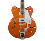 Gretsch G5422T Electromatic Hollow Body Double-Cut with Bigsby, Orange Stain Finish