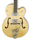 Gretsch G6120SH-BLND-DIS PLAYMODEL Brian Setzer Blonde Hot Rod Hollow Body Electric Guitar, Blonde