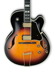 Ibanez AF200BS Brown Sunburst Artstar Prestige Series Hollowbody Electric Guitar with Hardshell Case