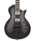 ESP EIIECFMSTBLK E-II Eclipse Electric Guitar, See-Thru Black