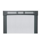 Middle Atlantic VFD-45A 45SP Curved Vented Front Door for BGR Racks