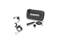 Countryman I2CH10XLR-BKIT I2 Bass / Cello Mic Kit with Cardioid Polar Pattern & Hardwired XLR Connector, Black