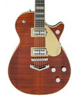 Gretsch Guitars G6228FM-PE Players Edition Jet BT Electric Guitar with "V" Stoptail and Case