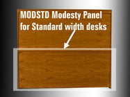 HSA MODSTD Modesty Panel for 44" Wide Rolltop Desks