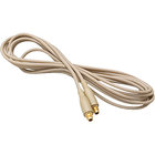 Que Audio DACAA3E-QUE 4 ft. Beige Compact Connector Cable