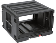 SKB 1SKB-R6UW 6RU Molded Rack Case with Wheels