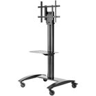 Peerless SR575M  SmartMount Full Featured Flat Panel Cart for 32" to 75" TVs