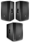JBL PRX815W-DUAL-SUB-K Active Speaker Bundle with Two JBL PRX815W Speakers and One PRX818XLFW Subwoofer