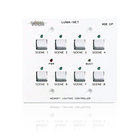 Leviton N0408-CP0 Remote Memory Control Panel (with 8 Programmable Scenes, Controls 100 Dimmer Channels)