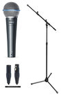 Shure BETA58A-SOLO-K Beta 58A Microphone Bundle with Stand and Cable