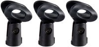 Gator GFW-MIC-CLIP3-K 3x Microphone Clip Bundle