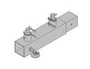 Blizzard SHORT-EXTENSION-LEG Short Extension Leg IRiS R2 and IP3 Stacking System Component