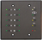Doug Fleenor Design RERUN-A 10-Button 2 Gang Wall Mounted DMX Controller, Streaming Recorder