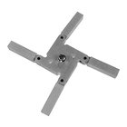 The Light Source MFFSM Mega Folding Floor Stand in Silver Aluminum Finish