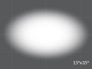 Rosco OPTI-SCULPT-15X35-20 24"x20" Sheet of 15°x35° OPTI-SCULPT Filter