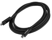 StarTech ST-TBLT3MM2MA Thunderbolt 3 USB-C Cable (40 Gbps), 6.56 ft