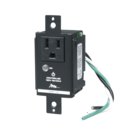 Middle Atlantic CWP-115 Controlled Wall Plate with NEMA 5-15R Receptacle