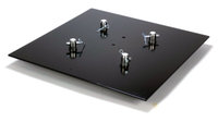 Global Truss BASE PLATE 2X2S Steel Base Plate for Triangular or Square Truss