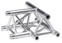 Global Truss TR-4096H-U/D 1.64 ft. 3 Way Horizontal Triangular Truss T-Junction with Apex Up or Down