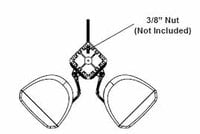 Electro-Voice AB-ZE Universal Array BracketMounting System for EVID or ZX1i