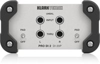 Klark Teknik DI20P Passive Stereo DI Box with MIDAS Transformer