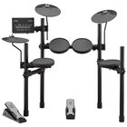 Yamaha DTX402K Electronic Drum Set 5-Piece Kit with Rubber Pads and DTX402 Module