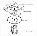 JBL MTC-26TR Trim Ring Retrofit for Control 26