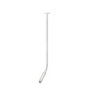 Audix M40W12S Miniature High-Output Supercardioid Hanging Mic with 12" Gooseneck, White