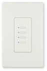 Interactive Technologies ST-UP3-CW-LB Ultra Series Passive 3-Button Network Station in White with Blue LED Indicator