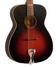 Recording King ROH-07-DIS-01 Dirty 30's Harmonella Triple O Acoustic Guitar with Trapeze Tailpiece