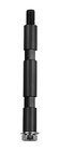 The Light Source MDDB24 24" Black Anodized Mega-Drop Down