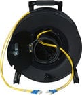 Camplex CMX-TR04LC-0500 4-Channel Fiber Optic Tactical Reel with LC Connectors, 500 ft
