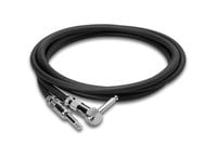 Zaolla ZGT-010R Straight to Right-Angle Guitar Cable, 10 ft