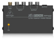 Behringer PP400-MICROPH-RST-02 MICROPHONO PP400 Ultra Compact Phono Preamp