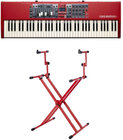Nord Electro 6D 73 Keyboard Bundle, Keyboards and MIDI